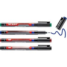 Hakay 1 mm Kalınlığında Kalıcı Ohp Marker Seti, 4 Renk