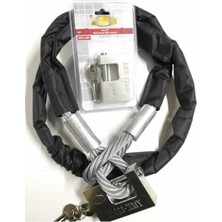 Hakay 3 Metre Uzunluğunda 16 mm Çelik Halat Yuma - Kilitli Motosiklet Bağlama Halatı