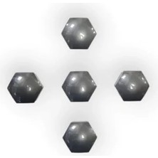 Hakay Gri Tekerlek Bijon Kapağı Seti - 5 Adet, 1Z0601173, Skoda Scala 2019-2023 Uyumlu