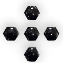 Hakay Siyah Tekerlek Bijon Kapağı, 5 Adet, 1Z0601173, 2022-2026 Uyumlu