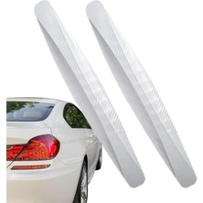 Hakay Karbon Fiber Görünümlü Tampon Koruyucu Şerit, 40,5 Cm, 2 Adet
