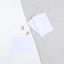 Hakay Beyaz Standart Zarf, 13X18 Cm, 10 Adet