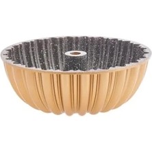 Hakay Dilimli Döküm Kek Kalıbı - 25.5 cm