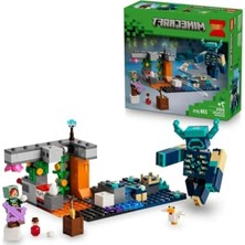 Hakay Minecraft Bekçi Karşılaşması - 7 Yaş ve Üzeri Çocuklar Için Aksiyon Dolu Yapım Seti (238 Parça)