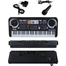 Hakay 61 Tuşlu Eğitici Org - Çocuklar Için Pilli Mikrofonlu Eğlenceli Müzik Aleti