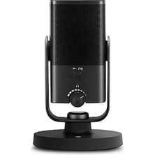 Hakay USB Mikrofon - Sökülebilir Manyetik Ayak, Dahili Pop Filtreli