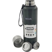 Hakay 1500ML Kapasiteli Çift Katmanlı Paslanmaz Çelik Termos