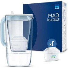 Hakay Cam Su Arıtma Sürahisi - 2,5 L Kapasiteli