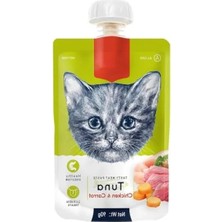 Hakay Ton Balıklı ve Tavuklu Kedi Et Ezmesi - 90 gr