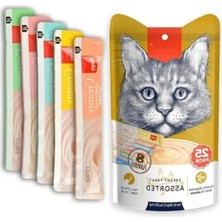 Hakay Karışık Sıvı Kedi Ödülleri - 25 Adet (14 Gr)