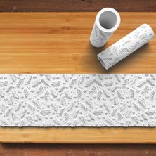 Hobist Yeni Yıl Ökse Otu Desenli 2'li Rulo Kurabiye ve Şeker Hamuru Kalıbı