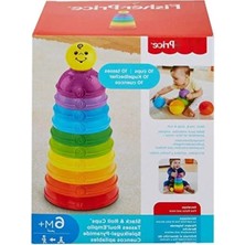 Hakay 10 Renkli Numaralı Kap Seti - Iç Içe Geçebilir ve Topa Dönüşen Tasarım