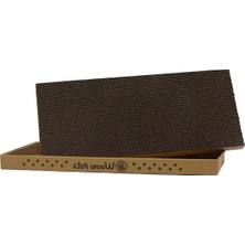 Hakay Çift Yönlü Oluklu Kedi Tırmalama Pedi ve Oyun Alanı - Kedi Otu ile