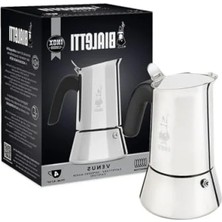 Hakay Paslanmaz Çelik Ocak Üstü Espresso Pişirici - 4 Fincan Kapasite