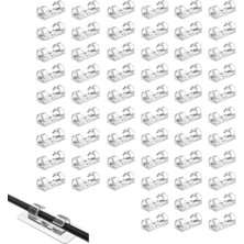 Hakay Yapışkanlı Kablo Klipsi Seti (20 Adet)