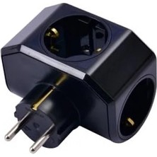 Hakay Üçlü Topraklı Priz, Çarpma Karşıtı ve Çocuk Koruma Özellikli