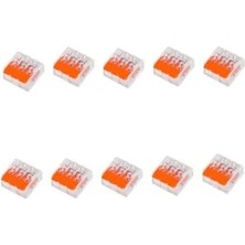 Hakay 3'lü Çok Amaçlı Tırnaklı Buat Klemens Seti (10 Adet)