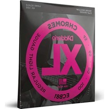 Hakay Bas Gitar Tel Seti - Krom Düz Sarı