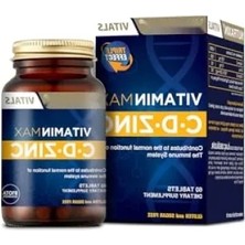 Hakay Bağışıklık Destekleyici Vitamin C-D-Zinc Tablet - 60 Adet