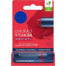 Hakay Kırmızı Renkli Dudak Bakım Kremi - 4,8 gr