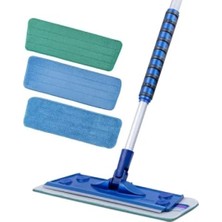 Hakay Çok Yönlü Mikrofiber Mop Seti (Islak-Kuru-Duvar)