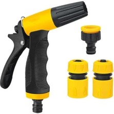 Hakay 3 Fonksiyonlu Sulama Tabancası Seti - Bahçe Sulama ve Temizlik