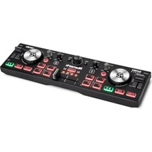 Hakay Mini Dj Kontrol Cihazı - 2 Panelli USB Dj Konsolu