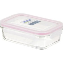 Hakay 400 ml Kapasiteye Sahip Koku ve Su Sızdırmaz Cam Saklama Kabı