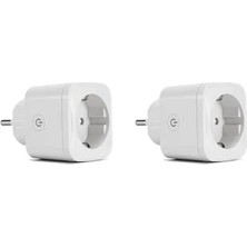 Hakay Akıllı Wifi Priz - 16A Akım Korumalı ve Enerji Izleme