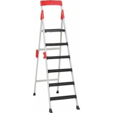 Hakay 5+1 Geniş Basamaklı Merdiven - Güvenli ve Dayanıklı