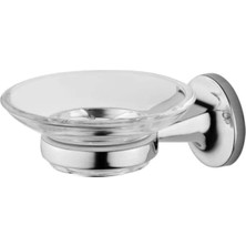 Hakay Sabunluk - Krom Kaplama ve Şeffaf Cam