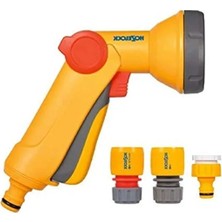 Hakay Plastik Duş Başlıklı Hortum Tabancası Seti