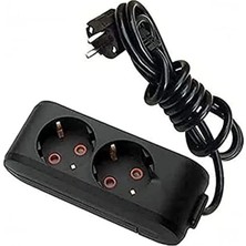 Hakay Ikili Kablolu Priz - Şık ve Kullanışlı Tasarım