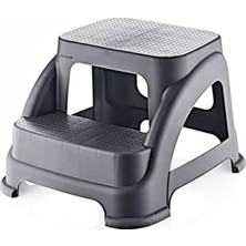 Hakay Iki Basamaklı Kaymaz Tabure - 120 kg Taşıma Kapasiteli