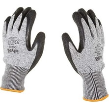 Hakay Lateks Kaplı Kesilmeye Dirençli Eldiven - Çift Paket