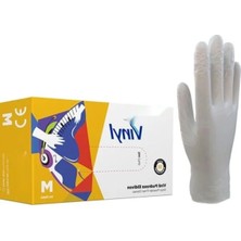 Hakay Orta Boy Vinil Eldiven - Temizlik, Gıda ve Bahçe Kullanımı