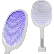 Hakay Uv Işıklı Şarjlı Sinek Raketi - 1200MAH, 3000V Çıkış