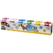 Hakay 6 Renkli Oyun Hamuru Seti - 110 Gram