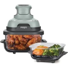 Hakay Taşınabilir Cam Hazneli 4-In-1 Pişirme Sistemi