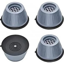 Hakay Titreşim Önleyici Kauçuk Ayak Pedleri - 4'lü Set