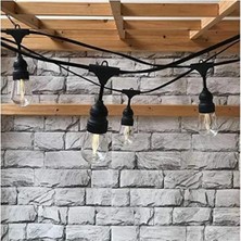 Hakay E27 Duylu Bahçe Aydınlatma Armatürü - 10 Metre