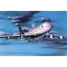 Hakay Boeing 747 Uçağı - Plastik Maket Modeli