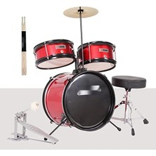 Hakay Akustik Çocuk Baterisi Seti - 5-14 Yaş Arası Için Tam Paket