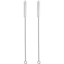 Hakay Uzun Paslanmaz Çelik Saman Temizleme Fırçası (2 Adet)