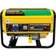 Hakay 2,7 Kva Güç Kapasitesine Sahip Benzinli Jeneratör