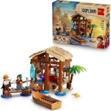 Hakay One Piece Temalı Yel Değirmeni Köyü Yapım Seti