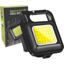 Hakay Taşınabilir Mini LED Fener - Çok Fonksiyonlu, Şarj Edilebilir