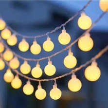 Hakay 5 Metre Uzunlukta Sıcak Sarı LED Işık Zinciri, Modüler Sistem