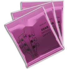 Hakay Kaliteli Bas Gitar Teli Seti - 3 Takım