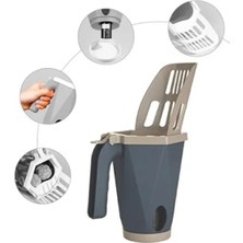 Hakay Ergonomik Tutma Saplı, Çöp Torbası Hazneli Kedi Kumu Küreği